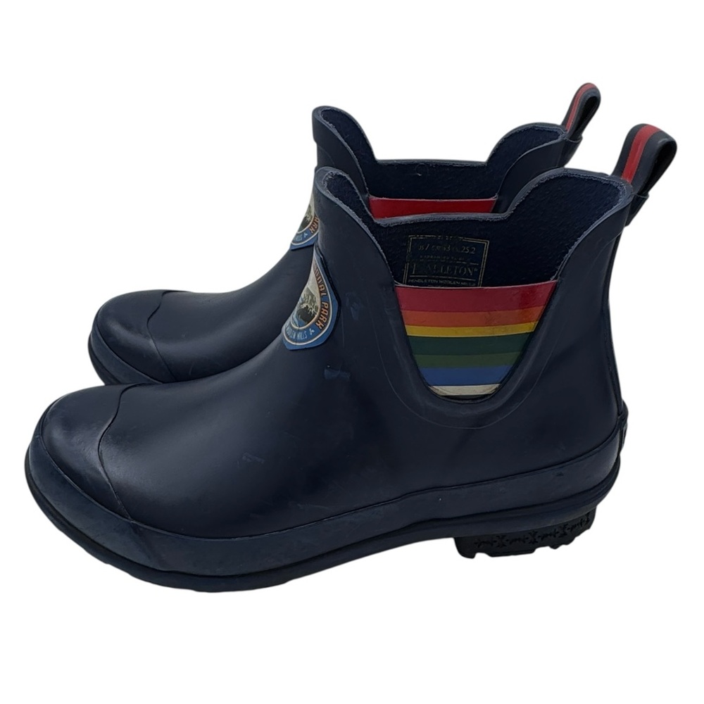 Pendleton *Crater Lake National Park* Dark Blue Ankle Rain Boot - Size 7 - Picture 5 of 15